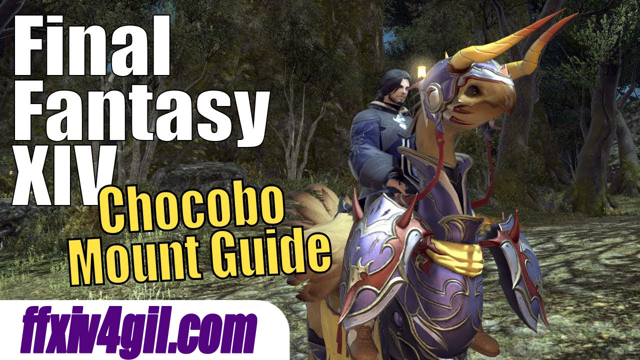 FFXIV: How to Get a Chocobo Mount and Make it Your Companion?