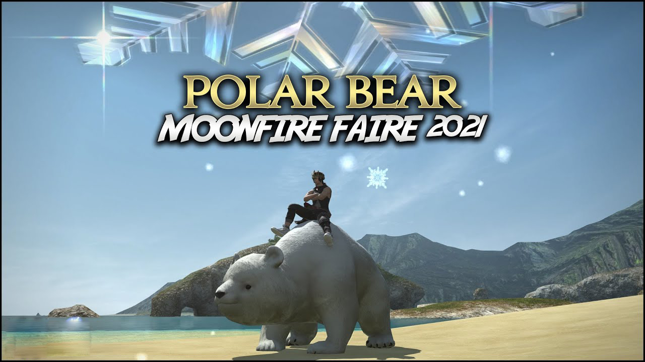 FFXIV: How to Get Polar Bear Mount in Moonfire Faire 2021 Event?